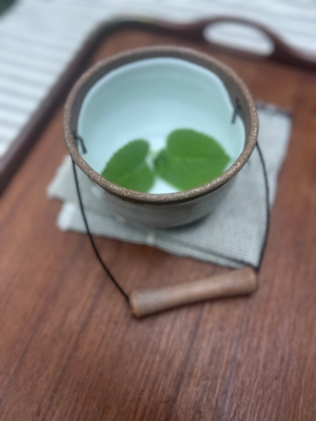 pottery basket